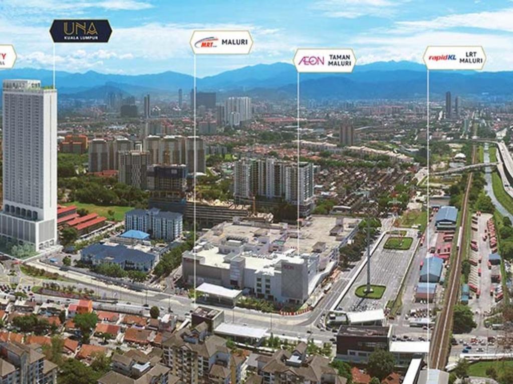 Una Residences, Sunway Velocity By Five Senses Kuala Lumpur Exteriör bild