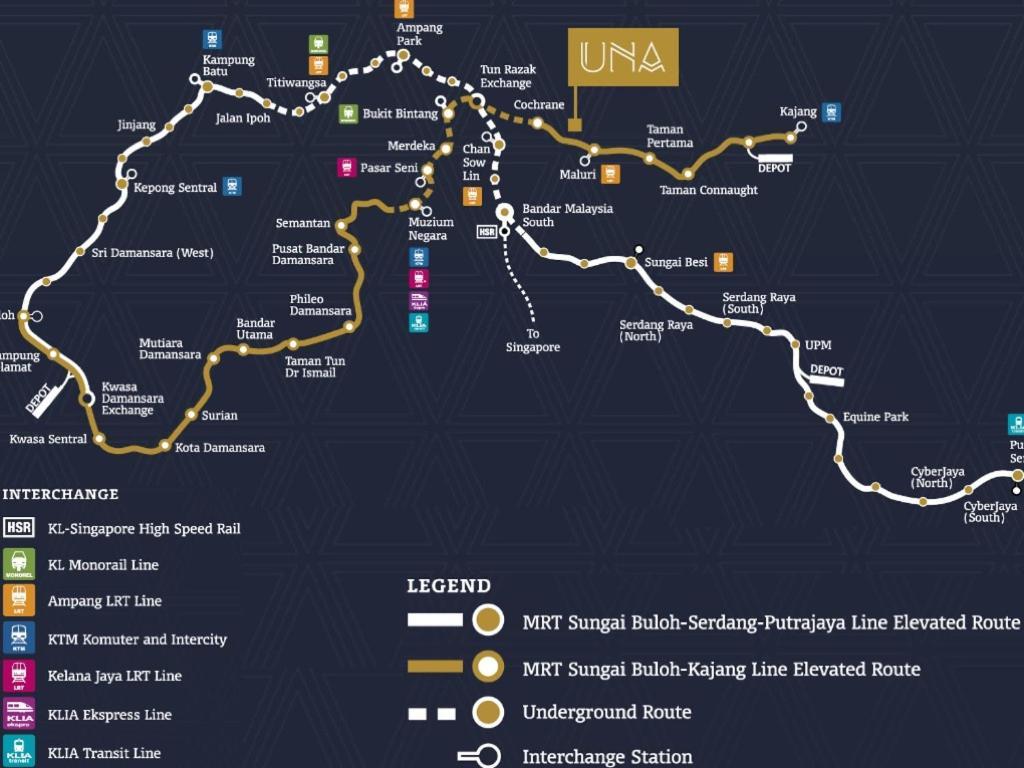 Una Residences, Sunway Velocity By Five Senses Kuala Lumpur Exteriör bild