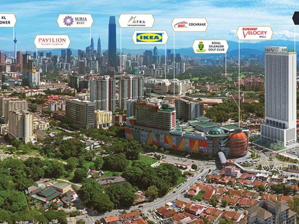 Una Residences, Sunway Velocity By Five Senses Kuala Lumpur Exteriör bild